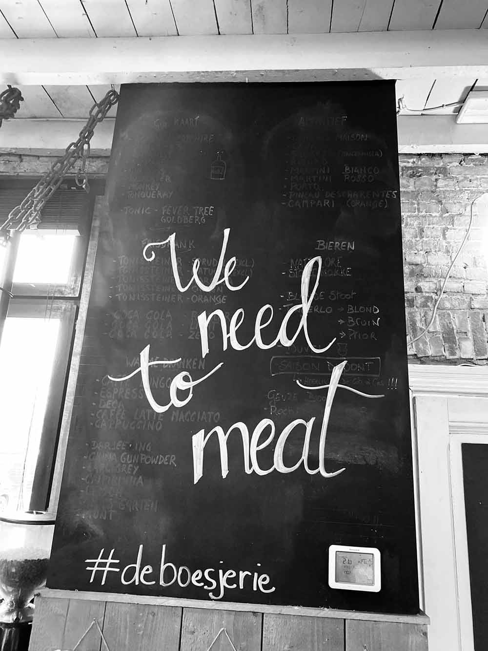 De Boesjerie 'We need to meat'